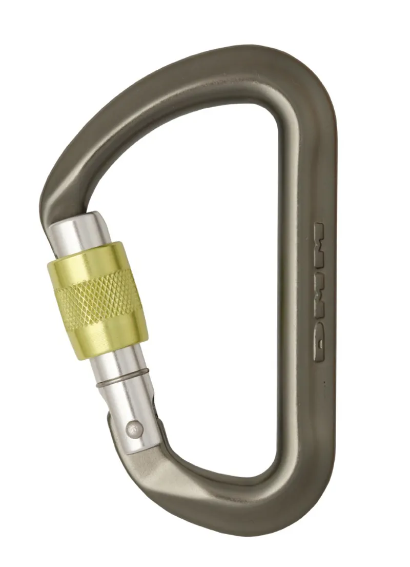 DMM Aero Offset D Screwgate Carabiner